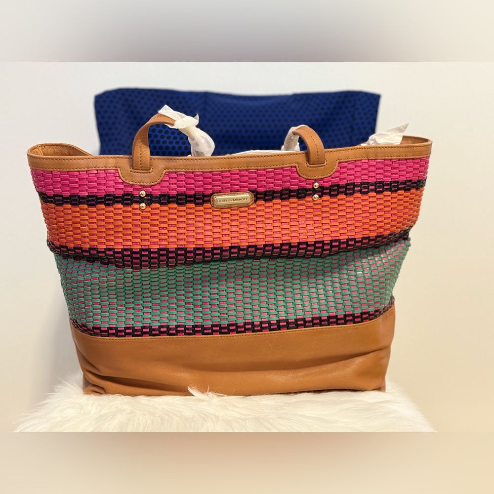 Rebecca Minkoff Tote - East West Toki Multi Weave NWT